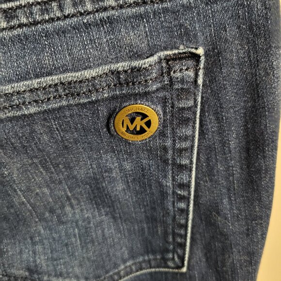 MICHAEL KORS JEANS WITH ZIPPER POCKETS SZ 12 - Picture 4 of 7
